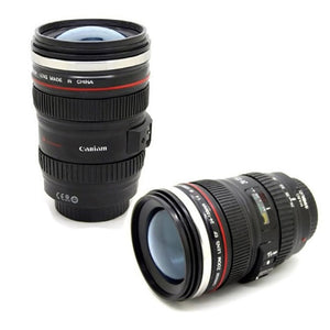 Free shipping coffee mug 24-105mm 1:1 camera lens SIX generation of creative emulation mug (with lid)