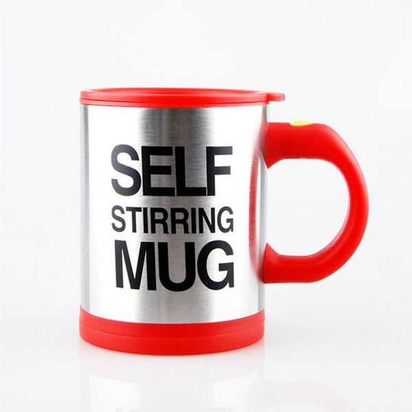 BAISPO 400Ml Mug Automatic Electric Lazy Self Stirring Mug Automatic Coffee Milk Mixing  Mug Tea  Smart Stainless Steel Mix cup