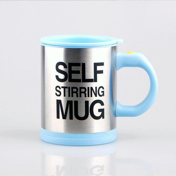 BAISPO 400Ml Mug Automatic Electric Lazy Self Stirring Mug Automatic Coffee Milk Mixing  Mug Tea  Smart Stainless Steel Mix cup